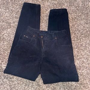 Lee Vintage High Waist Black Denim Jeans -Size 6